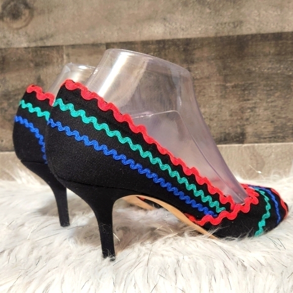 Kate Spade New York Womens Saranne Fabric Peep Toe D-Orsay Pumps - Picture 4 of 11